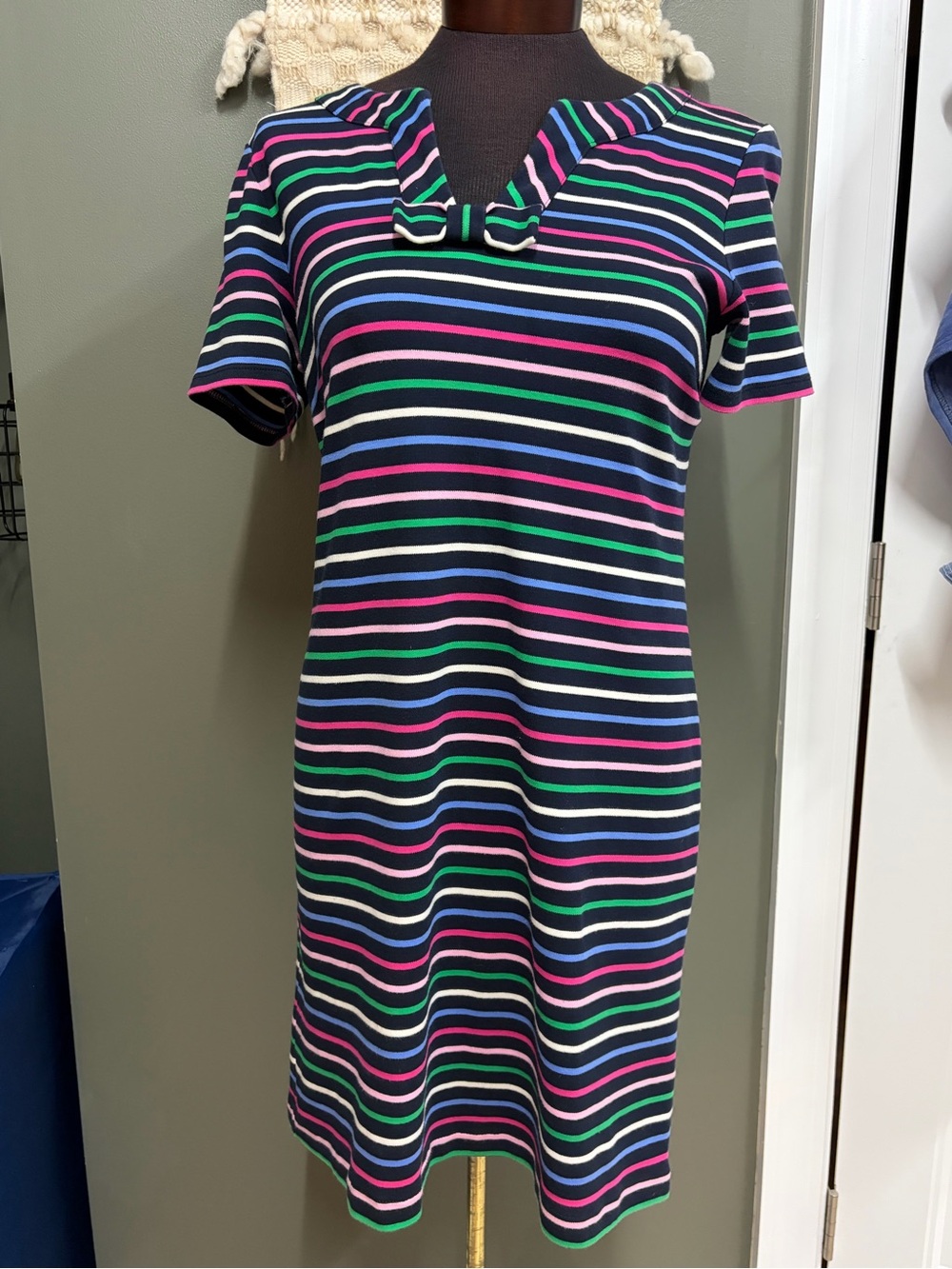 Talbots ‘Tie It Up in a Bow” Shift Dress